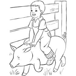 Coloring page: Farmer (Jobs) #96482 - Free Printable Coloring Pages