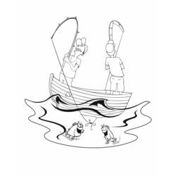 Coloring page: Fisherman (Jobs) #103976 - Free Printable Coloring Pages