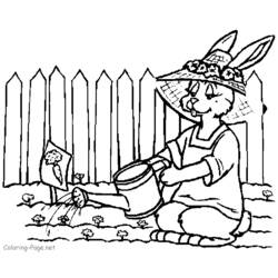 Coloring page: Gardener (Jobs) #98664 - Free Printable Coloring Pages