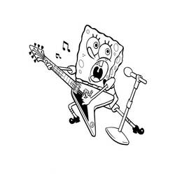 Coloring page: Guitarist (Jobs) #98334 - Free Printable Coloring Pages