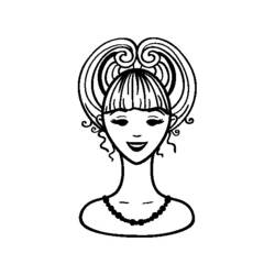 Coloring page: Hairdresser (Jobs) #91349 - Free Printable Coloring Pages
