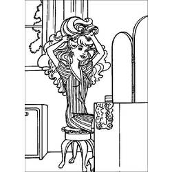 Coloring page: Hairdresser (Jobs) #91350 - Free Printable Coloring Pages