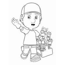 Coloring page: Handyman (Jobs) #90224 - Free Printable Coloring Pages