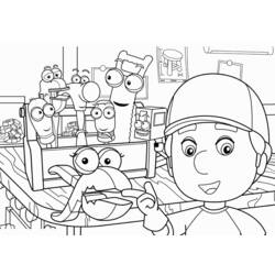 Coloring page: Handyman (Jobs) #90239 - Free Printable Coloring Pages
