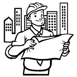 Coloring page: Handyman (Jobs) #90249 - Free Printable Coloring Pages