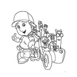 Coloring page: Handyman (Jobs) #90303 - Free Printable Coloring Pages
