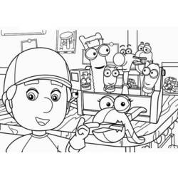 Coloring page: Handyman (Jobs) #90370 - Free Printable Coloring Pages