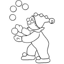 Coloring page: Juggler (Jobs) #99218 - Free Printable Coloring Pages