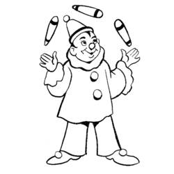 Coloring page: Juggler (Jobs) #99230 - Free Printable Coloring Pages