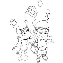 Coloring page: Juggler (Jobs) #99239 - Free Printable Coloring Pages