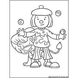 Coloring page: Juggler (Jobs) #99245 - Free Printable Coloring Pages