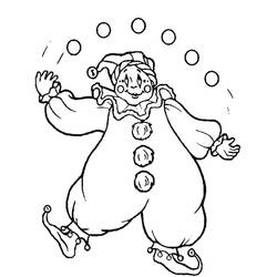 Coloring page: Juggler (Jobs) #99257 - Free Printable Coloring Pages