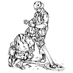 Coloring page: Military (Jobs) #102103 - Free Printable Coloring Pages