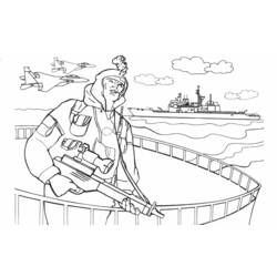 Coloring page: Military (Jobs) #102200 - Free Printable Coloring Pages