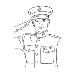 Coloring page: Military (Jobs) #102289 - Free Printable Coloring Pages