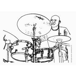Coloring page: Musician (Jobs) #102462 - Free Printable Coloring Pages