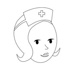 Coloring page: Nurse (Jobs) #170408 - Free Printable Coloring Pages