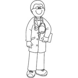 Coloring page: Nurse (Jobs) #170426 - Free Printable Coloring Pages