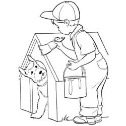 Coloring page: Painter (Jobs) #104315 - Free Printable Coloring Pages