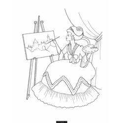Coloring page: Painter (Jobs) #104332 - Free Printable Coloring Pages