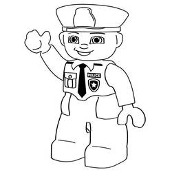 Coloring page: Police Officer (Jobs) #105388 - Free Printable Coloring Pages