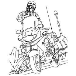 Coloring page: Police Officer (Jobs) #105486 - Free Printable Coloring Pages