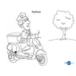 Coloring page: Postman (Jobs) #94952 - Free Printable Coloring Pages