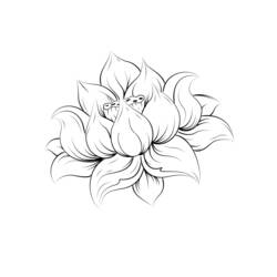 Coloring page: Flowers Mandalas (Mandalas) #117153 - Free Printable Coloring Pages