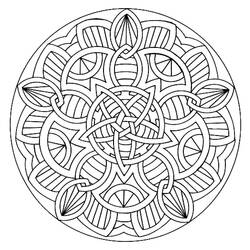 Coloring pages: Mandalas - Free Printable Coloring Pages