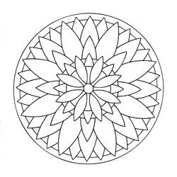 Coloring pages: Mandalas for Kids - Free Printable Coloring Pages