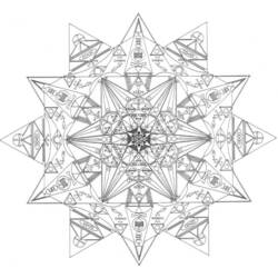 Coloring page: Star Mandalas (Mandalas) #117982 - Free Printable Coloring Pages