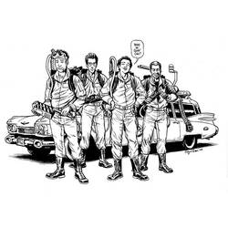 Coloring page: Ghostbusters (Movies) #134024 - Free Printable Coloring Pages
