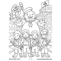 Coloring page: Ghostbusters (Movies) #134029 - Free Printable Coloring Pages