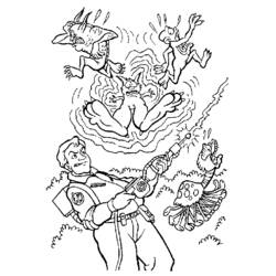 Coloring pages: Ghostbusters - Free Printable Coloring Pages