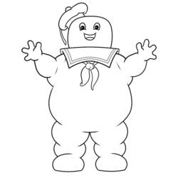 Coloring page: Ghostbusters (Movies) #134322 - Free Printable Coloring Pages