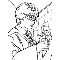 Coloring page: Harry Potter (Movies) #69508 - Free Printable Coloring Pages