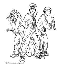 Coloring page: Harry Potter (Movies) #69511 - Free Printable Coloring Pages