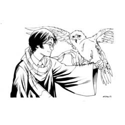 Coloring page: Harry Potter (Movies) #69710 - Free Printable Coloring Pages
