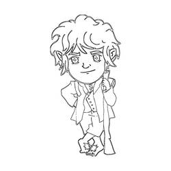 Coloring page: Hobbit (Movies) #70937 - Free Printable Coloring Pages