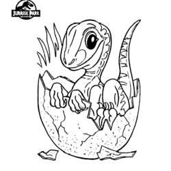 Coloring page: Jurassic Park (Movies) #15865 - Free Printable Coloring Pages