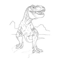 Coloring page: Jurassic Park (Movies) #15884 - Free Printable Coloring Pages