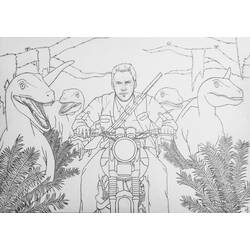 Coloring page: Jurassic Park (Movies) #15892 - Free Printable Coloring Pages