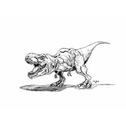 Coloring page: Jurassic Park (Movies) #15928 - Free Printable Coloring Pages