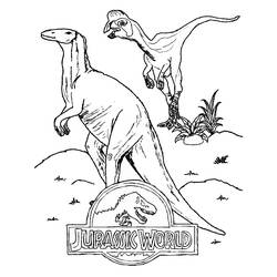 Coloring page: Jurassic Park (Movies) #16033 - Free Printable Coloring Pages