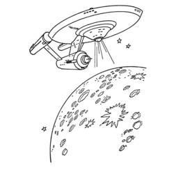 Coloring page: Star Trek (Movies) #70228 - Free Printable Coloring Pages
