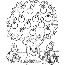 Coloring page: Apple tree (Nature) #163763 - Free Printable Coloring Pages