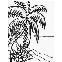 Coloring page: Beach (Nature) #159007 - Free Printable Coloring Pages