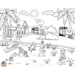 Coloring page: Beach (Nature) #159035 - Free Printable Coloring Pages
