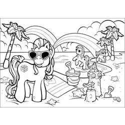 Coloring page: Beach (Nature) #159120 - Free Printable Coloring Pages