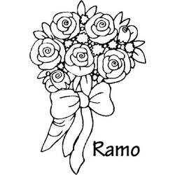 Coloring page: Bouquet of flowers (Nature) #160765 - Free Printable Coloring Pages